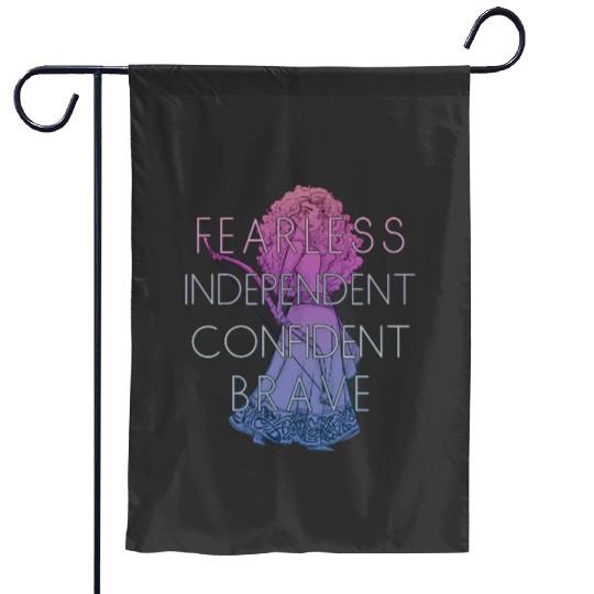 Disney Bravess Merida Fearless Independant Confident Garden Flags
