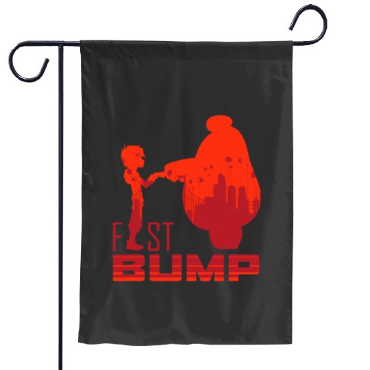 Disney Big Hero 6 Hiro and Baymax Fist Bump Friends Garden Flags