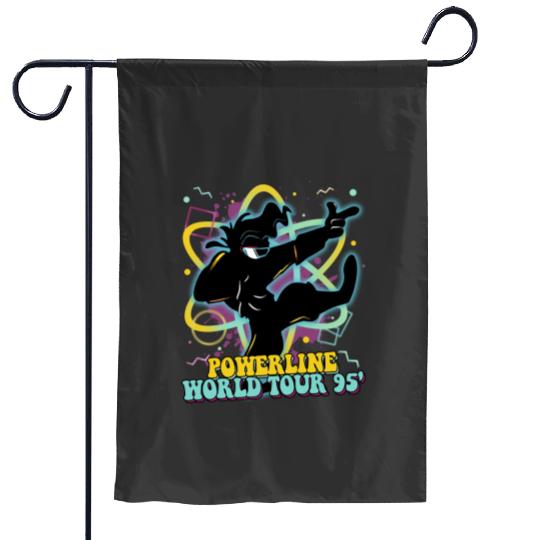 Goofy Movie Powerline Garden Flags | A Goofy movie Garden Flags | Disneyland Powerline Stand Out Tour Garden Flags