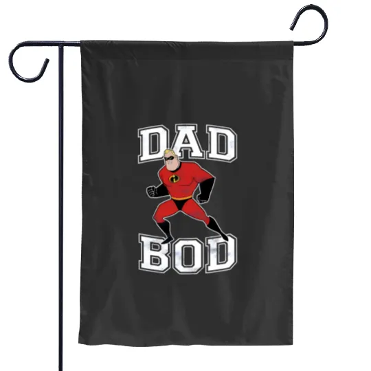 Disney Incredibles Mr. Incredible Dad Bod Portrait Garden Flags, Father's Day Gifts