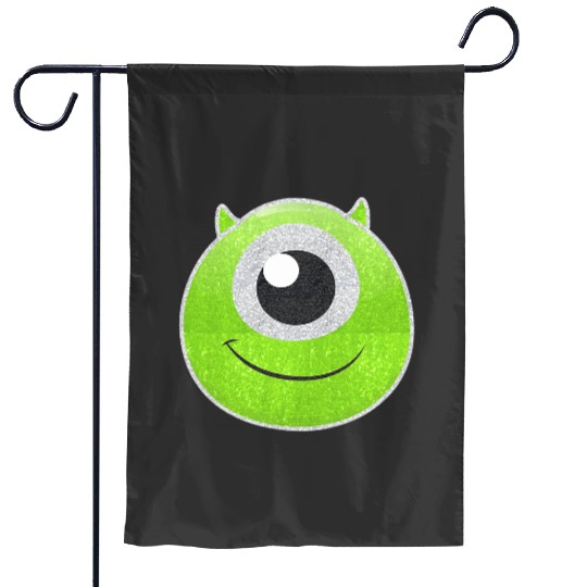 Disney Pixars Monsters University Mike Wazowski Big Face Logo Garden Flags