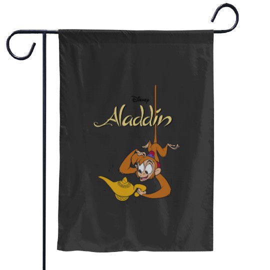 Disney Aladdin Magic Lamp Abu Vintages Movie Garden Flags
