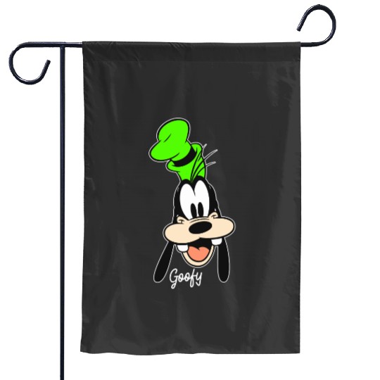 Disney Mickey And Friends Goofy Big Face Vintages Portrait Pullover Garden Flags