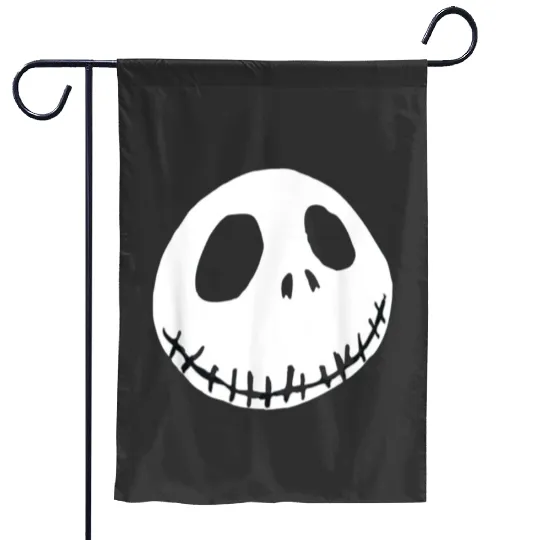 Jàck skèllington, Jàck skèllington halloweeen, Jàck skèllington merch , Jàck skèllington disnèy, Jàck skèllington logo Garden Flags