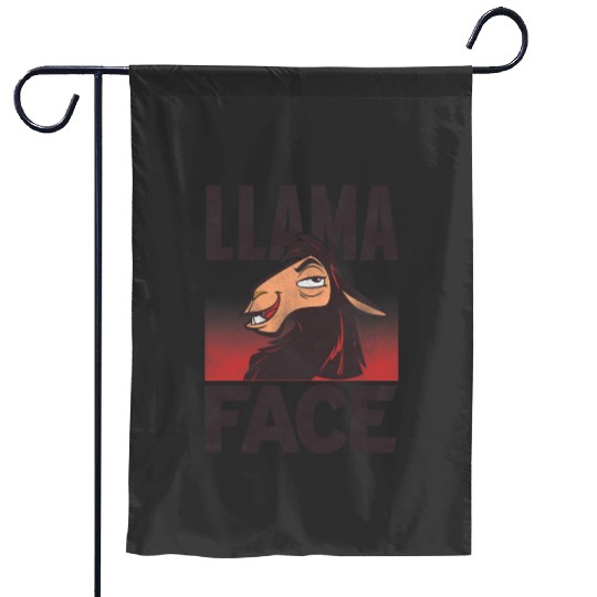 Disney Emperors New Groove Kuzco Llama Face Garden Flags