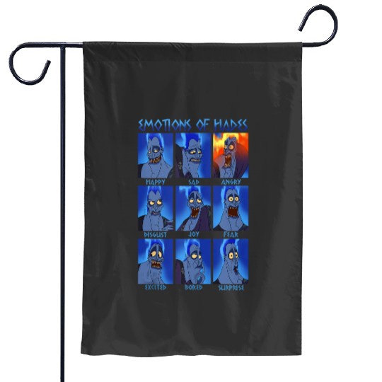 Disney Herculess The Many Emotions Of Hades Garden Flags