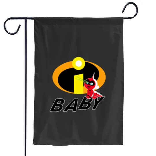 Disney and Pixars The Incredibles JackJack Baby Family Garden Flags