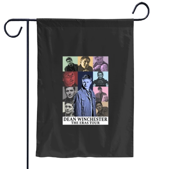 Dean Winchester Eras Tour Essential Garden Flags