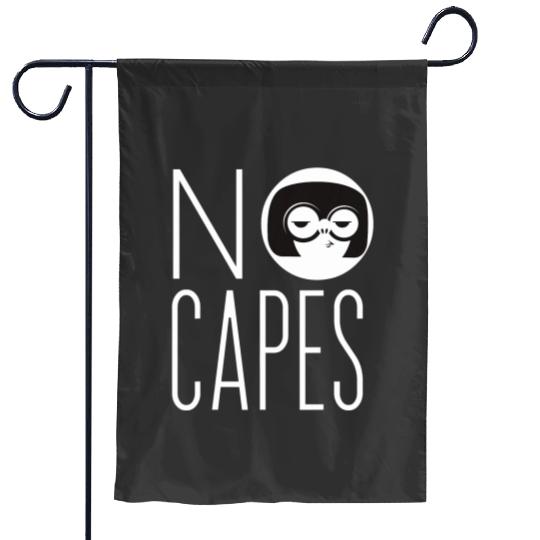 Disney Pixars The Incredibles 2 Edna Mode No Capes Logo Garden Flags