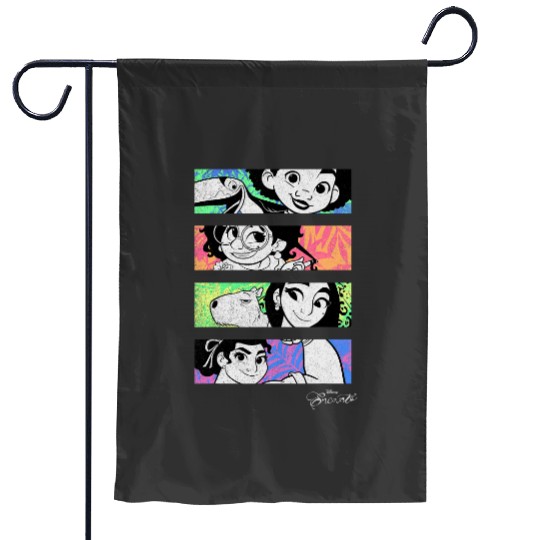 Disney Encanto Family Group Shot Panels Garden Flags