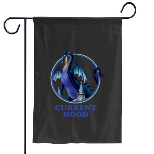 Disney Sleeping Beauty Maleficent Dragon Current Mood Garden Flags