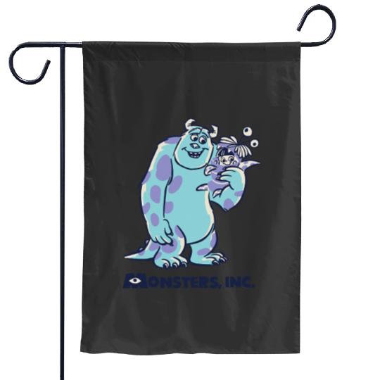 Disney Pixars Monsters Inc. Sulley and Boo Smiles Garden Flags