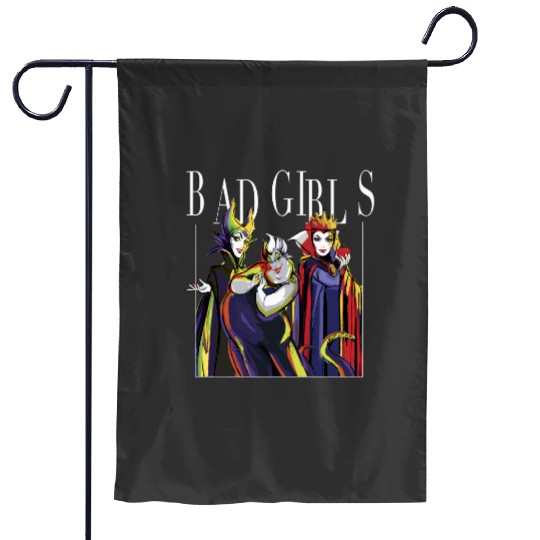 Disney Villains Bad Girls Group Shot Painted Graphic Hoodie Pullover Hoodie Garden Flags