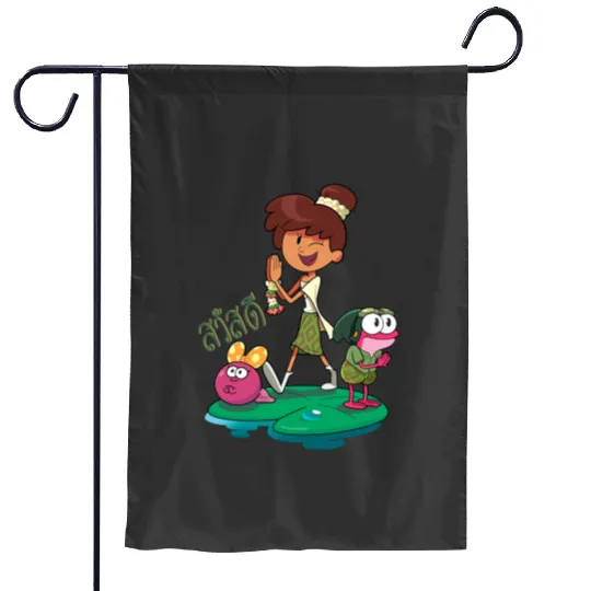 Disney Channel Amphibia Exclusive Garden Flags