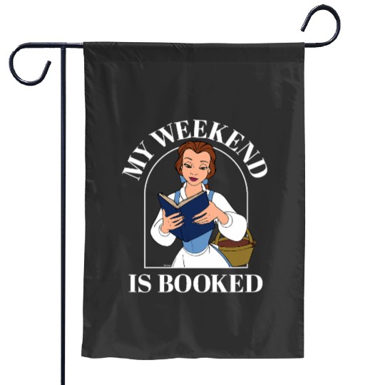 Disney Princess Belle My Weekend Is Booked Garden Flags