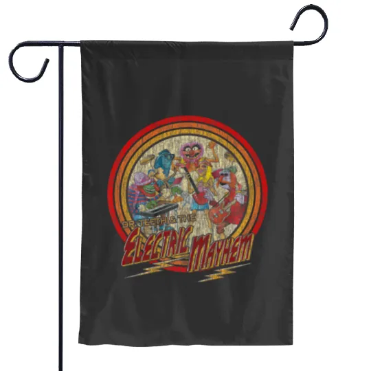 Disney The Muppets Electric Mayhem Vintagess Band Premium Garden Flags