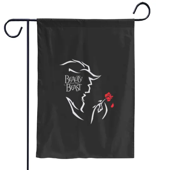 Disneys Beauty And The Beast t Garden Flags