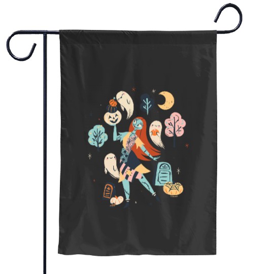 Disney The Nightmare Before Christmas Sally ghosts Halloween Garden Flags