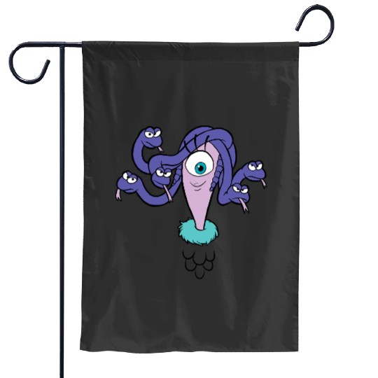 Disney and Pixars Monsters Inc. Celia Big Face Costume Garden Flags