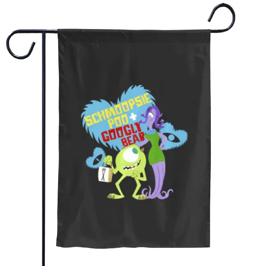 Disney Pixars Monsters Inc Mike Celia Valentines Day Love Premium Garden Flags