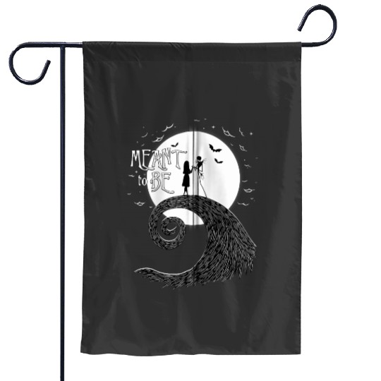 Disney The Nightmare Before Christmas Jack And Sally Zip Garden Flags