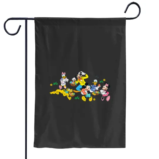 Disney Mickey and Friends Easter Egg Hunt Garden Flags
