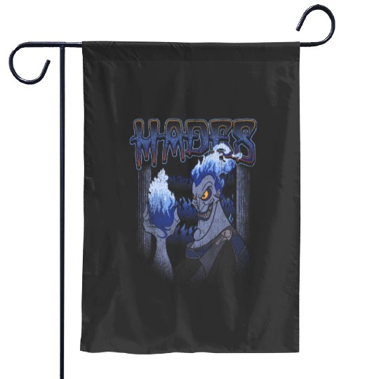 Disney Herculesss Hades Flame Portrait Garden Flags