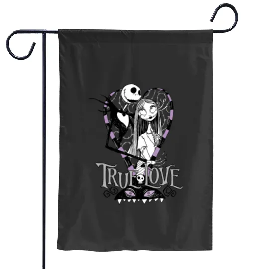 Disney Nightmare Before Christmas Valentines True Love Pullover Hoodie Garden Flags