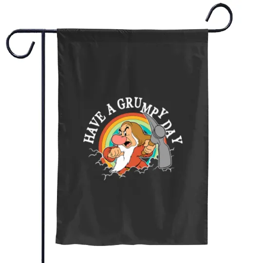 Disney Snow White Grumpy Have A Grumpy Day Garden Flags