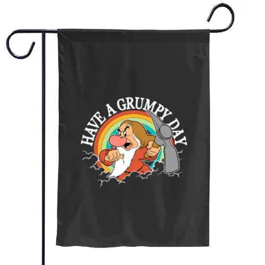 Disney Snow White Grumpy Have A Grumpy Day Garden Flags