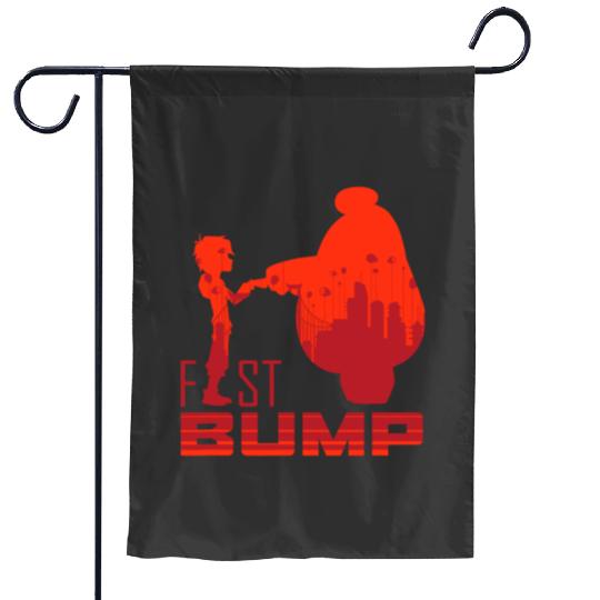 Disney Big Hero 6 Hiro and Baymax Fist Bump Friends Garden Flags