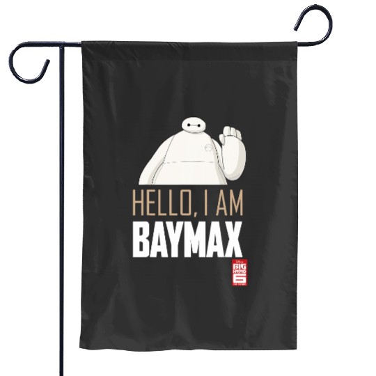 Disney Big Hero 6 TV Series Baymax Hello Graphic Garden Flags