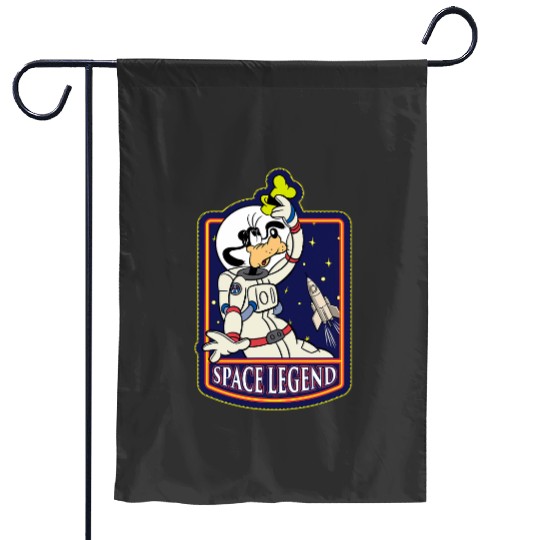 Disney Astronaut Goofy Space Legend Garden Flags