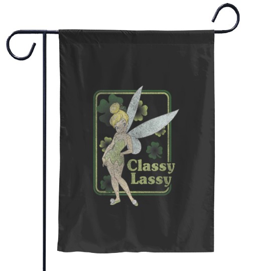 Disney Peter Pan Tinker Bell St. Patricks Day Classy Lassy Tank Top Garden Flags