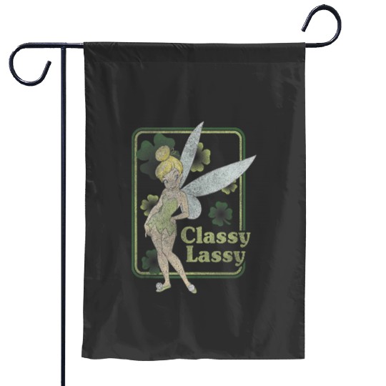 Disney Peter Pan Tinker Bell St. Patricks Day Classy Lassy Tank Top Garden Flags