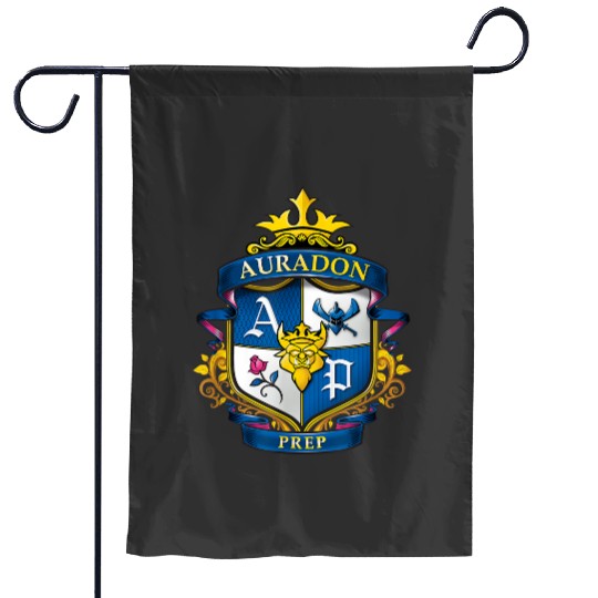 Disney Descendants Auradon Prep Crest Garden Flags
