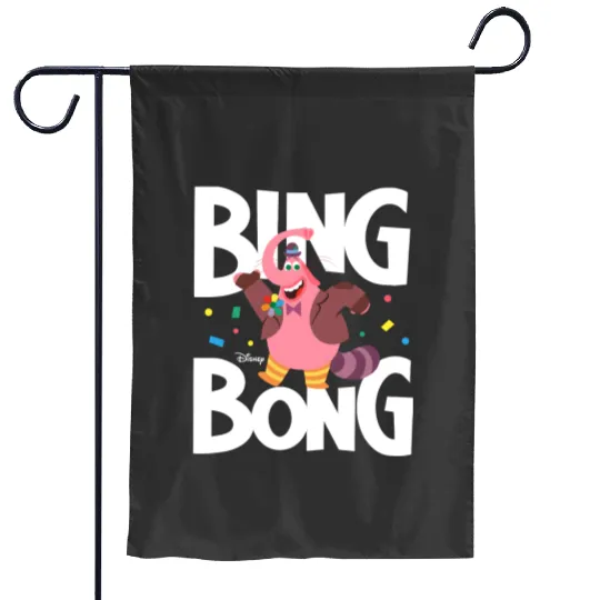 Cute Inside Out Bing Bong Disney Garden Flags, Disney Inside Out Bing Bong Garden Flags