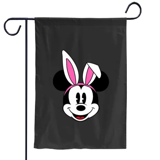 Amazons s Disney Mickey Mouse Spring Easter Bunny Ears Garden Flags