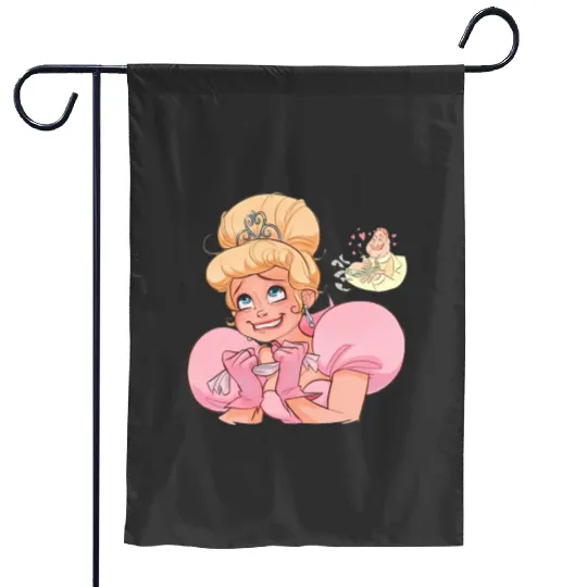 Disney Charlotte Emotions Garden Flags, Disney Princess Garden Flags, Princess And The Frog Garden Flags, Disney Princess Kid Garden Flags, Family Birthday Gift Kid.