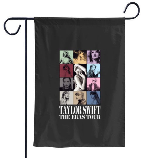 New Eras Tour Concert Garden Flags - Europe dates - Featuring TTPD artwork - Eras Tour Garden Flags