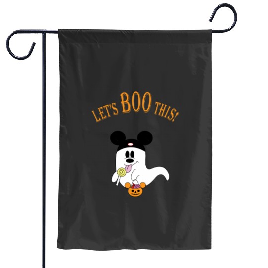 Mickey Pumpkin Ears: The Perfect Disney Halloween Accessory : Mickey Halloween Garden Flags
