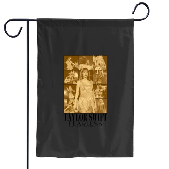 Discover Vintage 90s Style Taylor Fearless Garden Flags, Taylor version Eras Tour Garden Flags