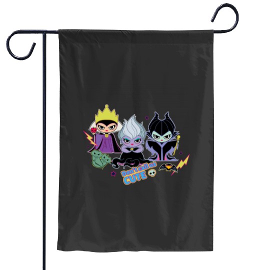 Disney Villains Chibi Dont Call Us Cute Garden Flags