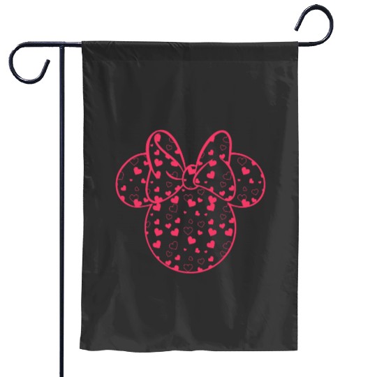 Discover Disney Mickey And Friends Minnie Valentines Day Heart Fill Garden Flags