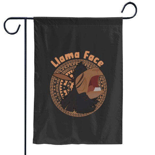 Disney The Emperor'S New Groove Garden Flags, Retro Llama Face Meme Garden Flags, Disneyland Trip Outfits