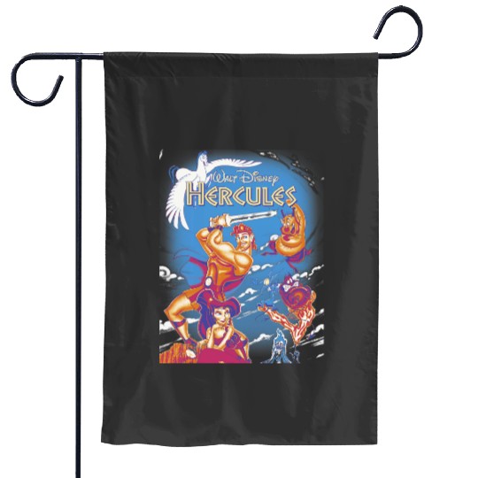Disney Herculesss Main Cast Movie Cover Graphic Garden Flags