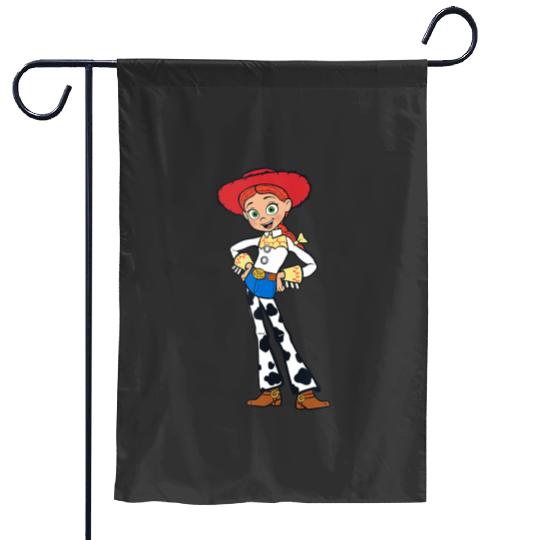 Disney Pixars Toy Story 4 cowgirls Jessie Garden Flags