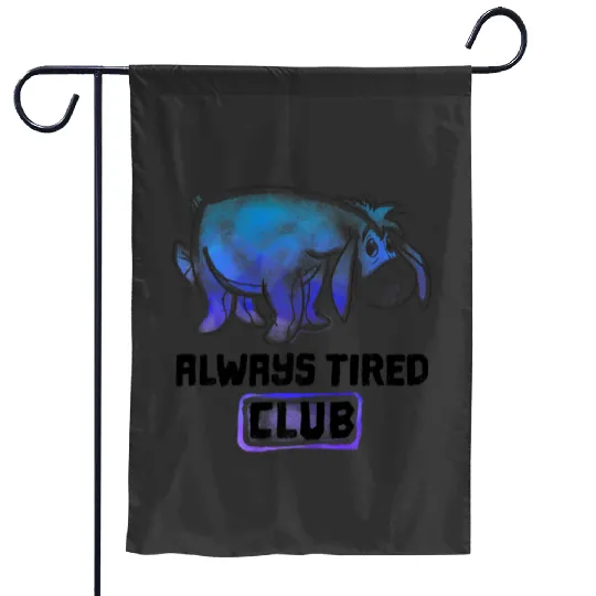 Disney Winnie The Pooh Eeyore Always Tired Club Premium Garden Flags