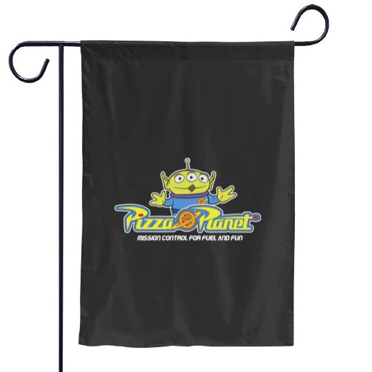Discover Disney Pixars Toy Story Alien Pizza Planets Pullover Garden Flags