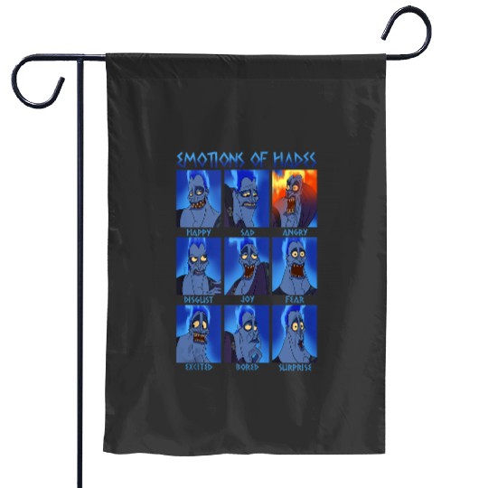 Disney Herculess The Many Emotions Of Hades Garden Flags